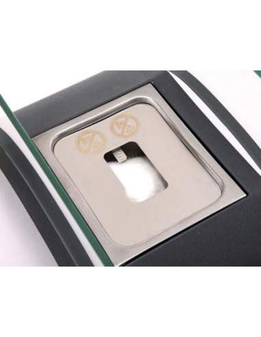 Biochimenea de mesa con vidrio templado