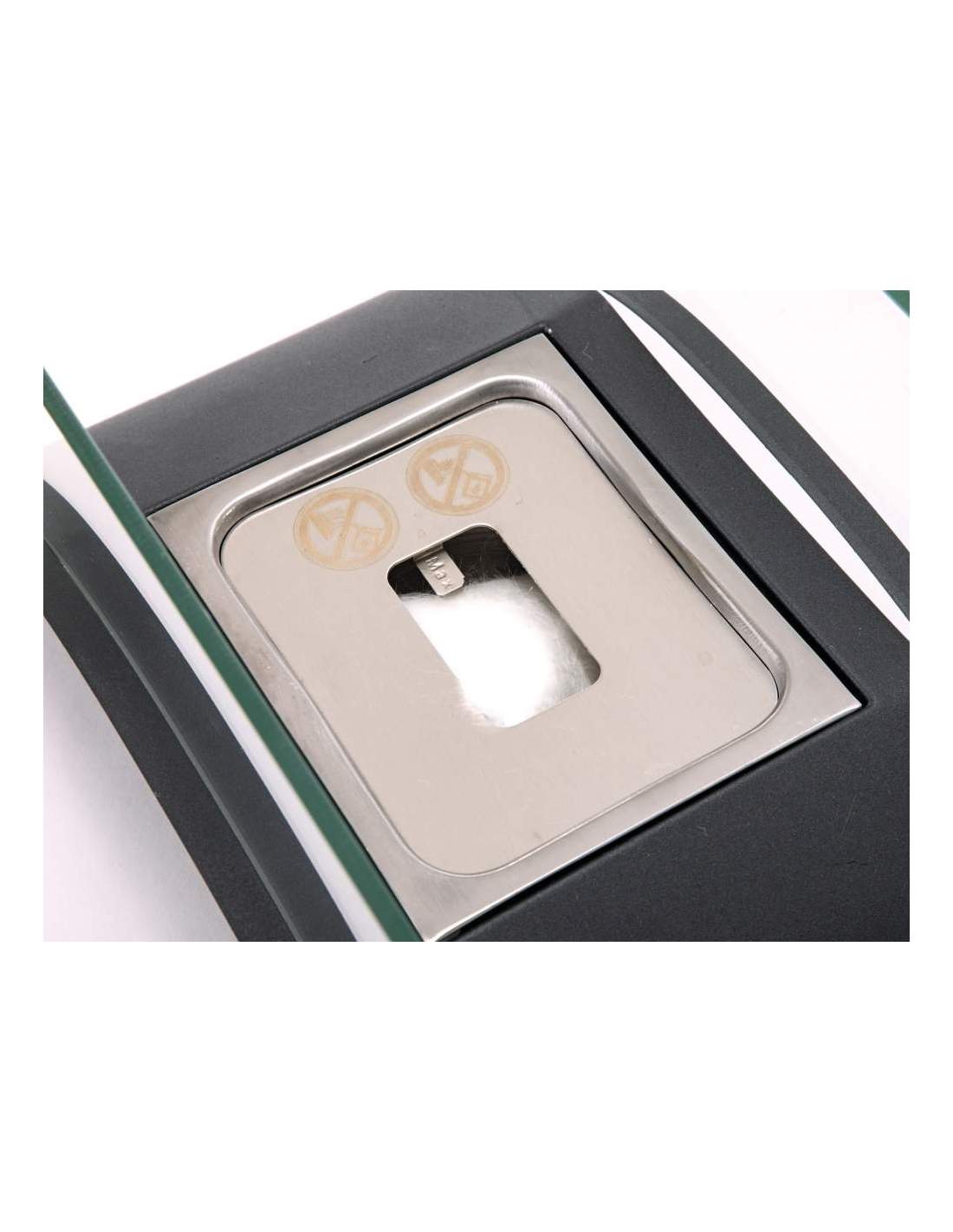 Biochimenea de mesa con vidrio templado